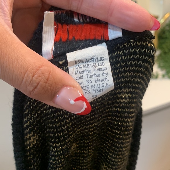 Mathias vintage Christmas wreath tunic sweater - Picture 7 of 7